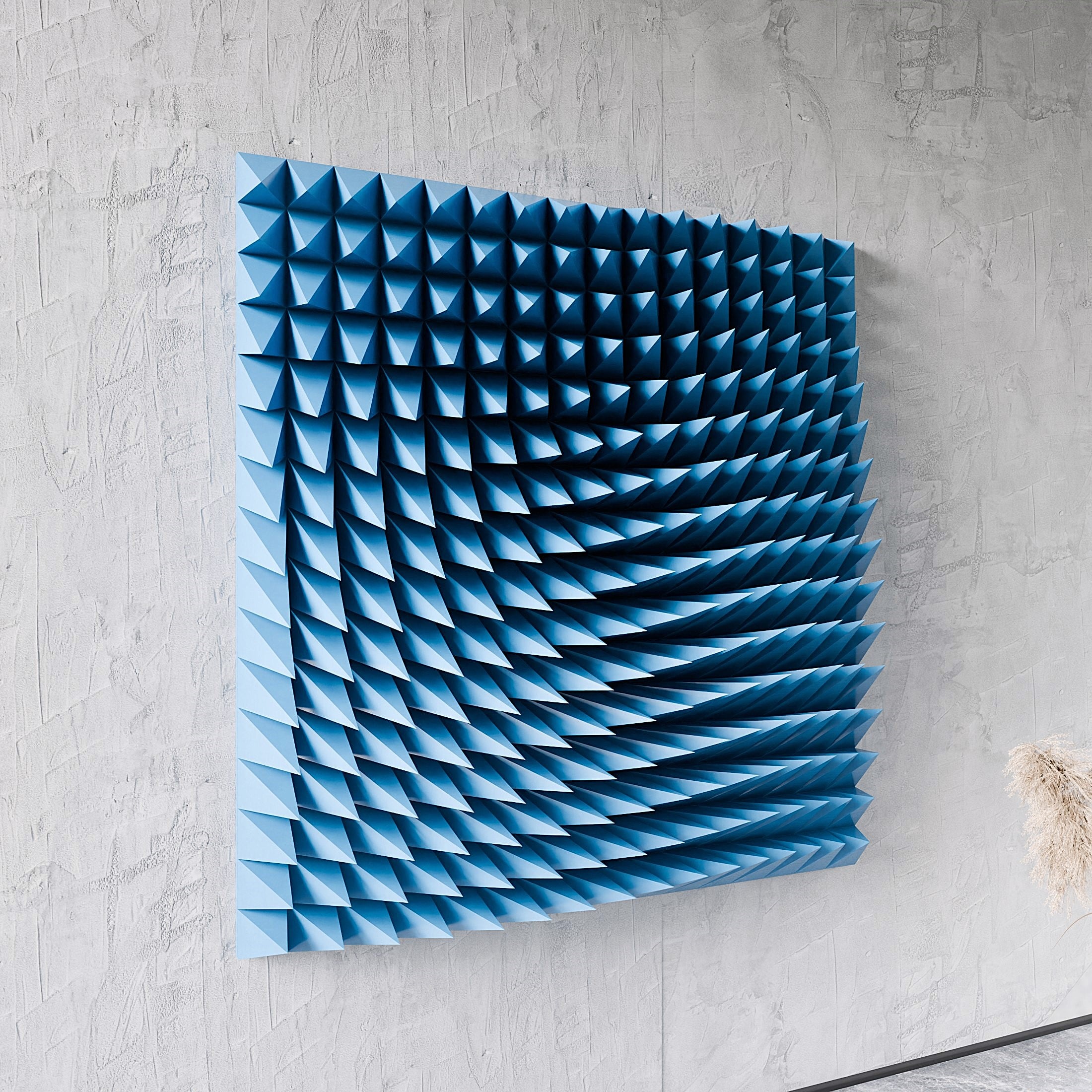 Free Version Spike Line Wall Art Designs 3d model