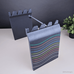 AMS stacking stand for Bambu Lab P1P and X1 #ThangsBambuContest 3d model