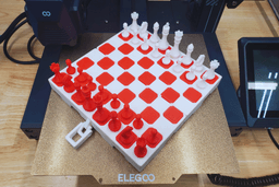 Foldable Chess Set 3d model