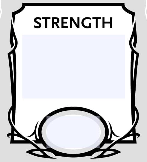 Dungeons & Dragons Ability Score Strength 3d model
