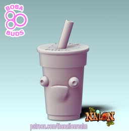 BobaBud Bellini 3d model