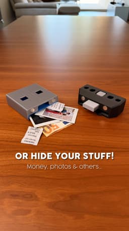 USB NOTE | STICKY NOTE HOLDER & STENCILS 3d model