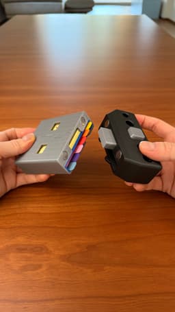 USB NOTE | STICKY NOTE HOLDER & STENCILS 3d model