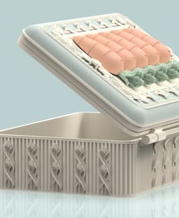 Victorian Easter Carrot Box 3d model