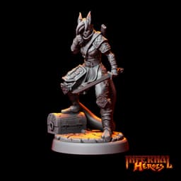Phoebe Darkwind - Tiefling Rogue 3d model