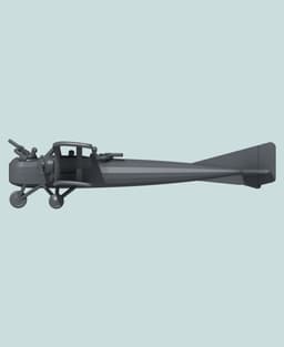 1:144 Morane-Saulnier Type T 3d model