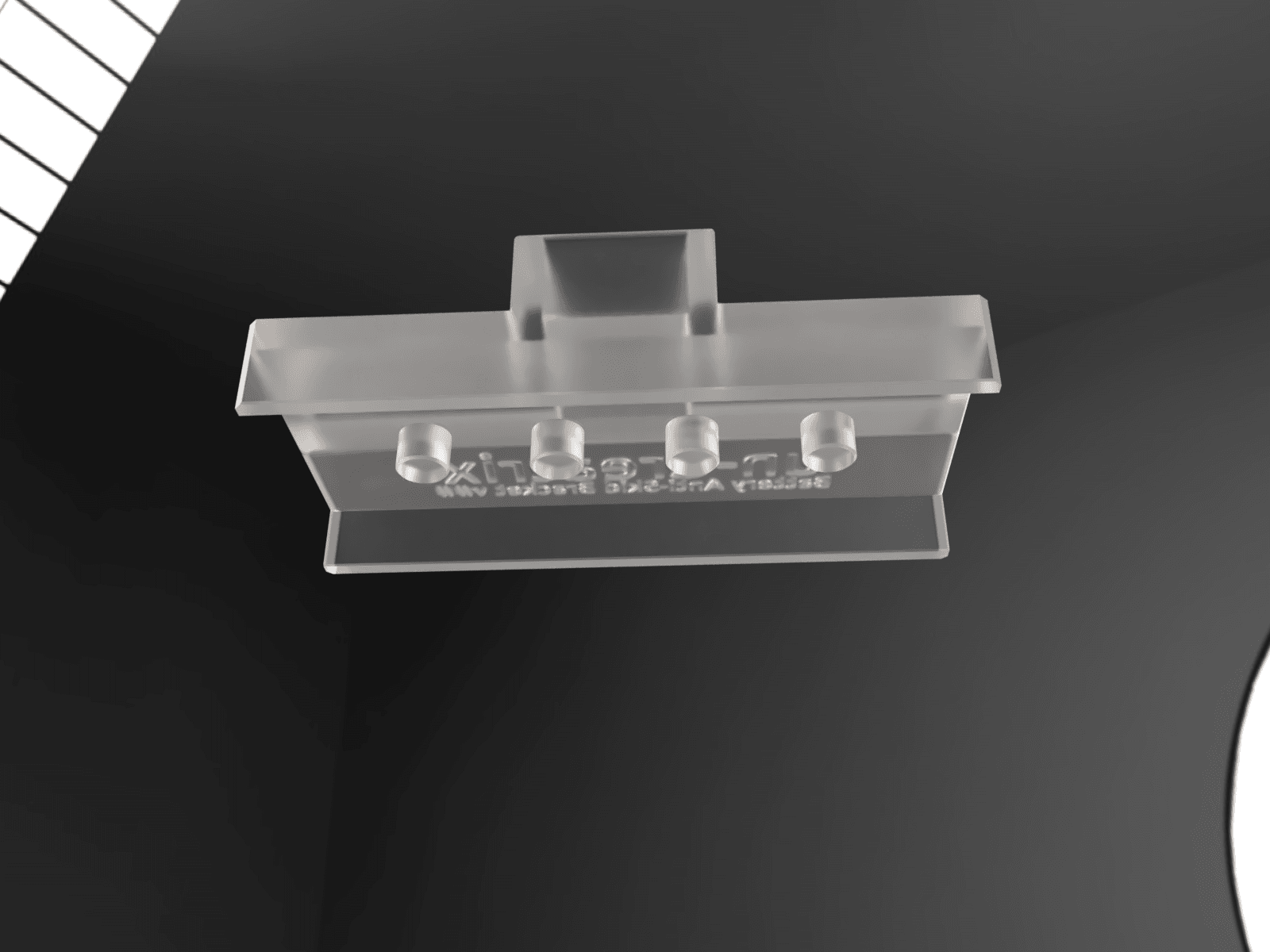 Battery Anti-Skid Bracket 3d model