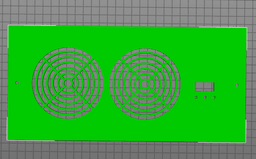 4X10 VENT BOOSTER 3d model