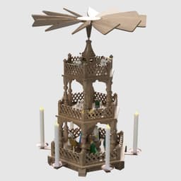Christmas Pyramid 3d model