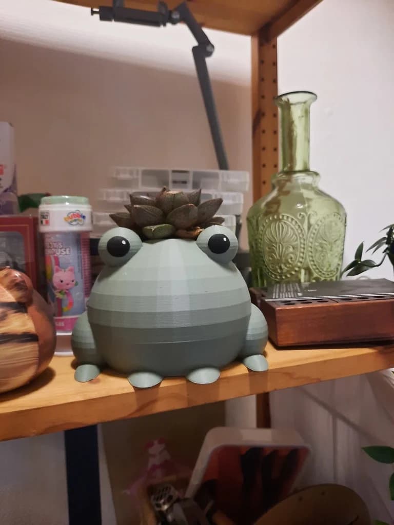 Frog pot 3d model