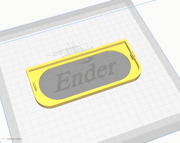 LIVE DOOR PLATE - ON AND OFF 3d model
