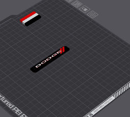 Keychain: Dodge I 3d model