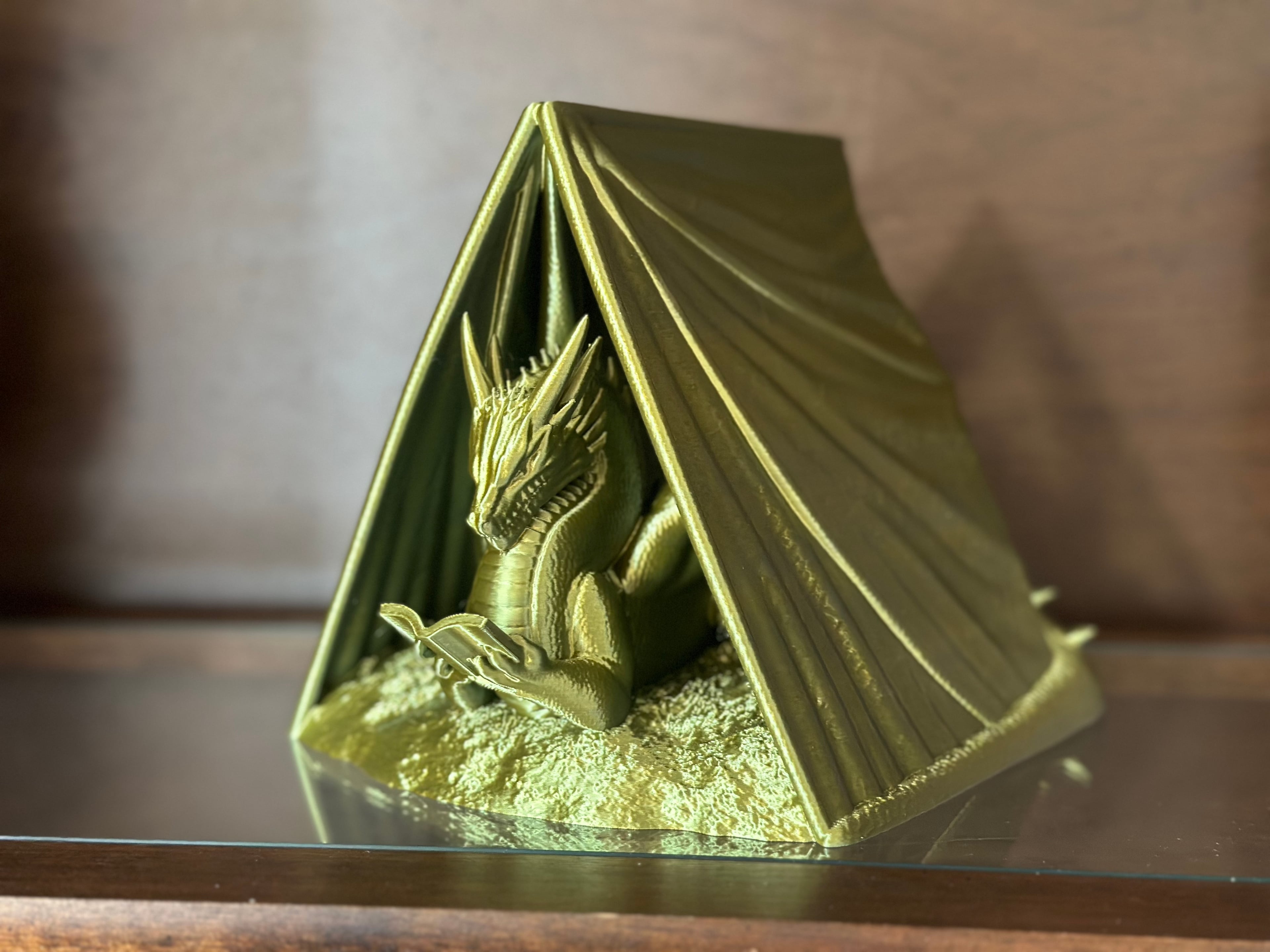 Book Wyrm Page Holder 3d model