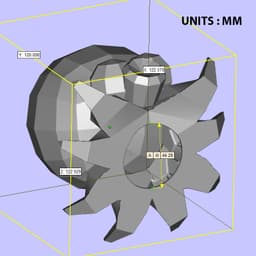 LOW POLY OCTOROK OCTOPUS 3d model
