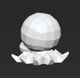 LOW POLY OCTOROK OCTOPUS 3d model