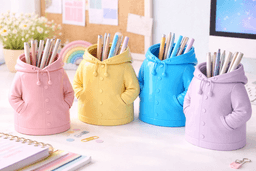 Raincoat pen holder.stl 3d model
