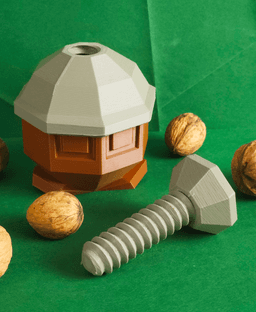 Seedot Nutcracker Low Poly 3d model