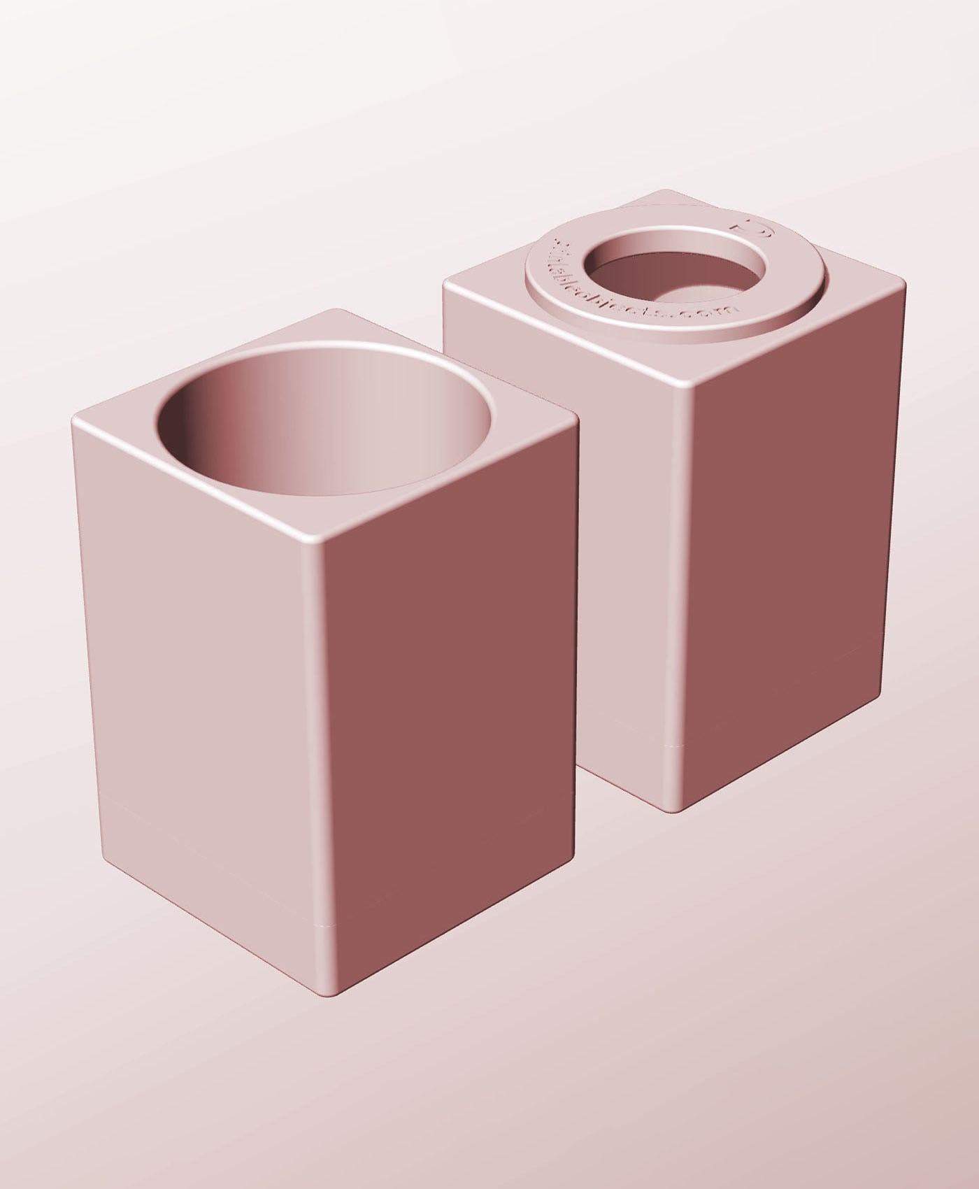 CS68-110-P Stackable pierced component box for creative makers 3d model