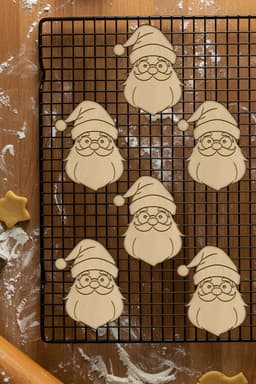 Noel Cookie Cutter, Biscuit Cutter 3d model