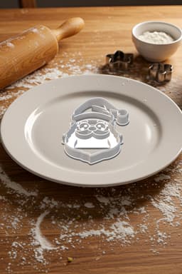 Noel Cookie Cutter, Biscuit Cutter 3d model