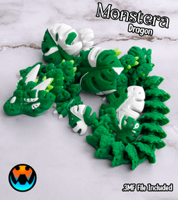 Monstera Leaf Dragon 3d model