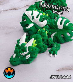 Monstera Leaf Dragon 3d model
