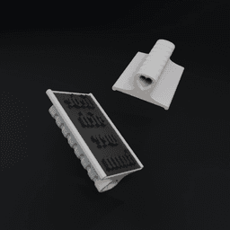 Customizable stamp (TPU) 3d model