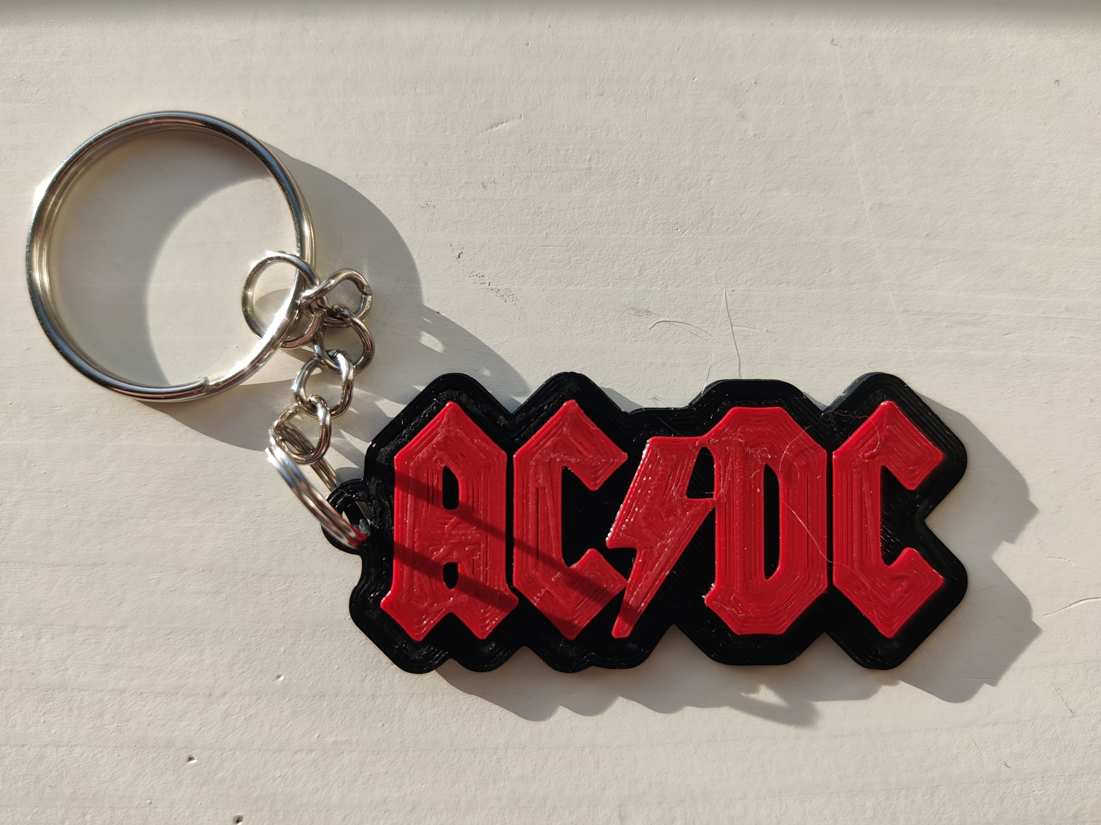 AC/DC keychain 3d model