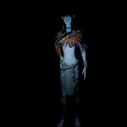 Avatar Female V2 3d model
