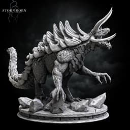 (32mm) Tarrasque 3d model