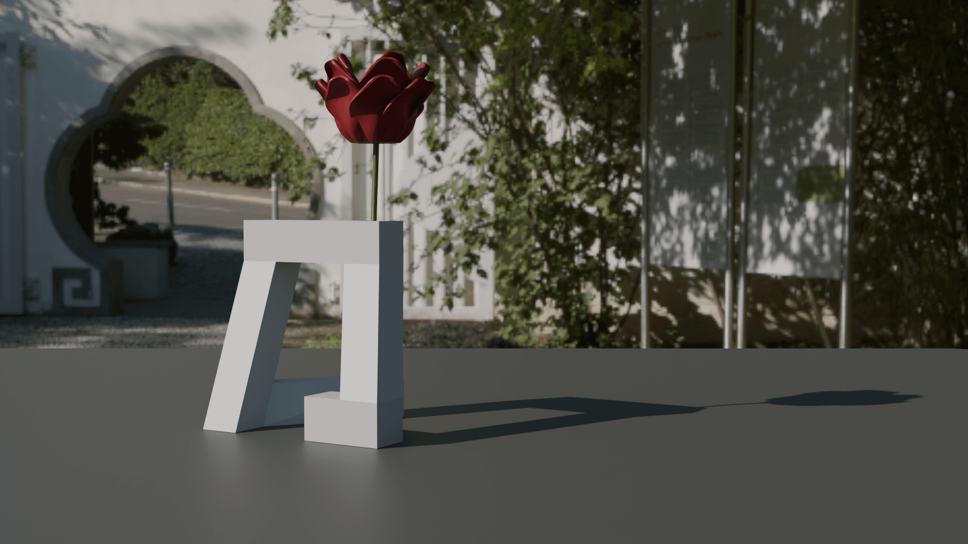 Glyph Bloom Vase 3d model