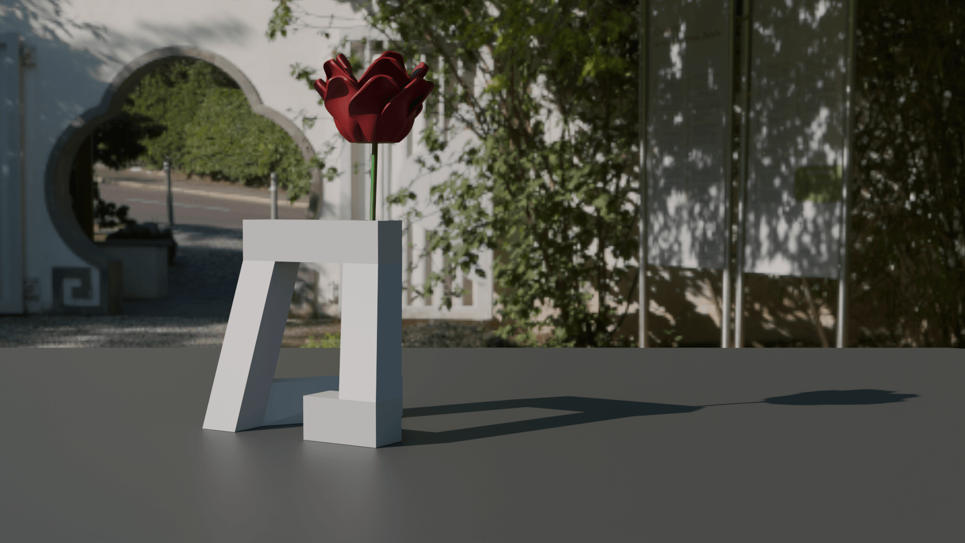 Glyph Bloom Vase 3d model