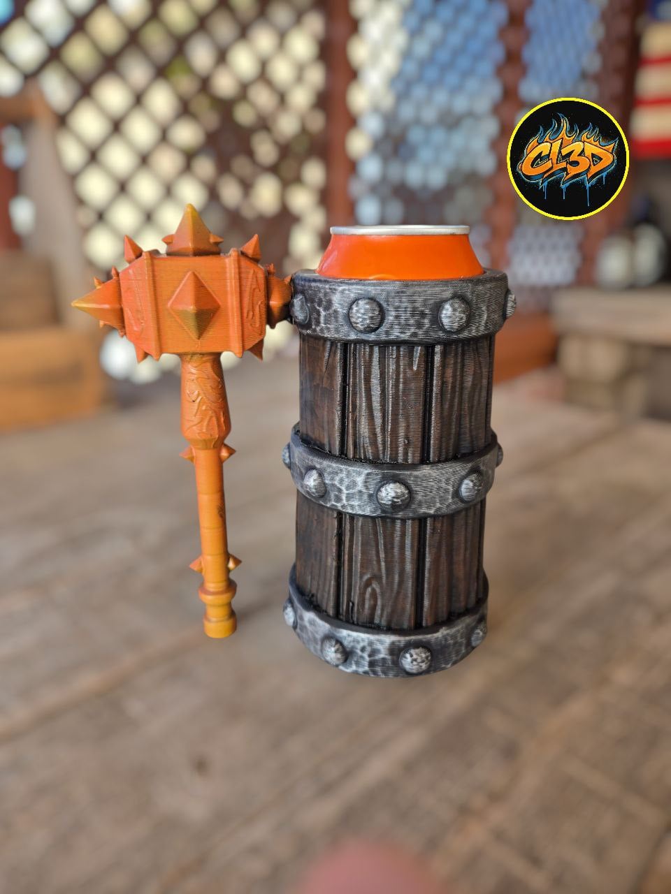 Sulfaras - Hand of Ragnaros Can Koozie 3d model