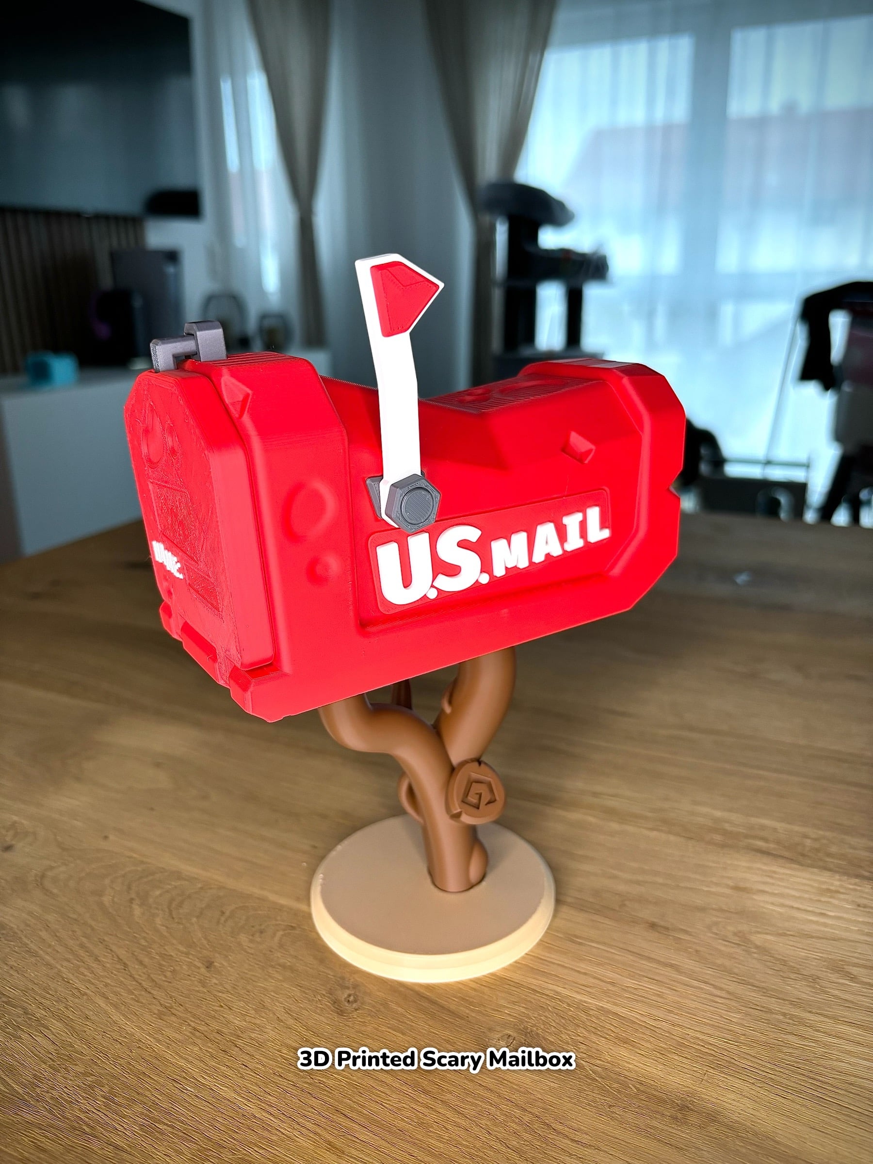 3D Printed Spooky Mailbox 3d model
