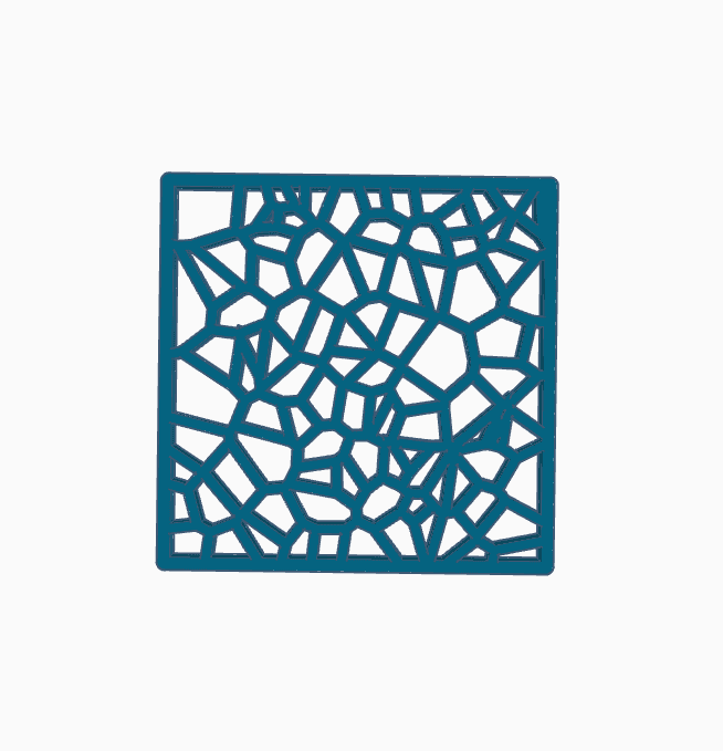 voronoi table 20.stl 3d model