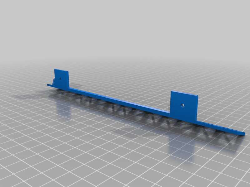 Light Weight Gantry Led Bar Support 3d model