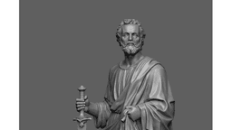 Saint Bartholomew 3D Scanning STL Printable 3d model