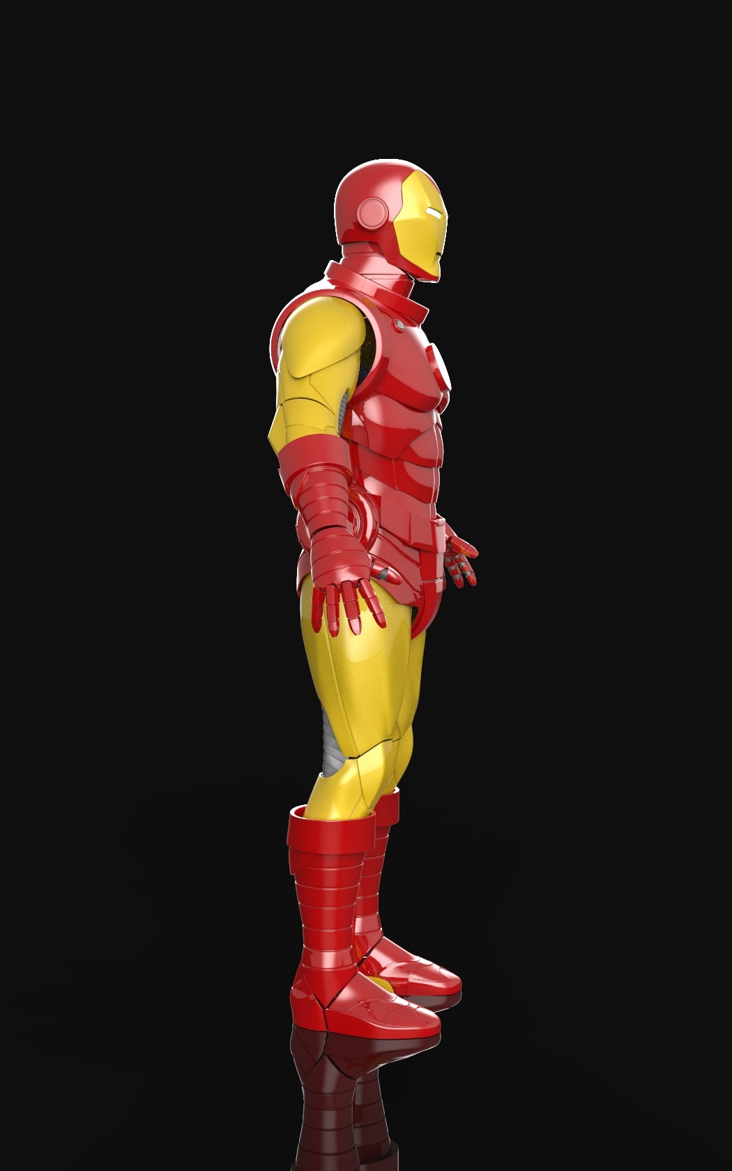 Iron Man Classic Full Armor 3d model