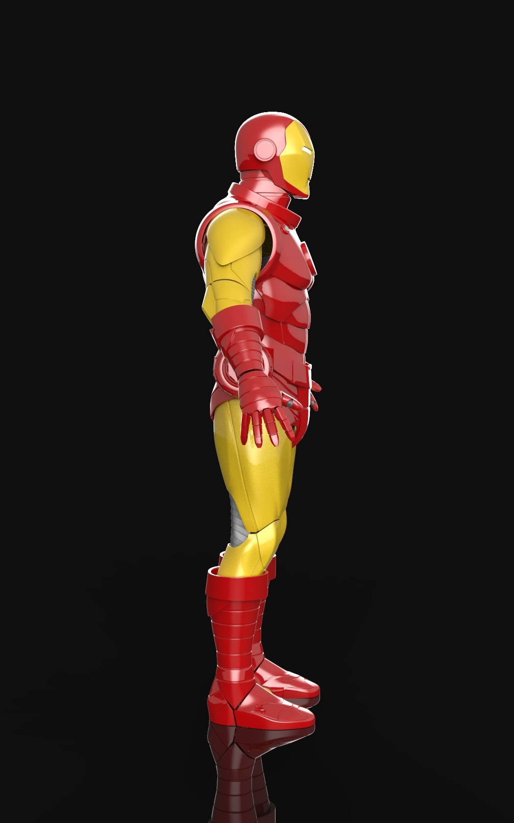 Iron Man Classic Full Armor 3d model
