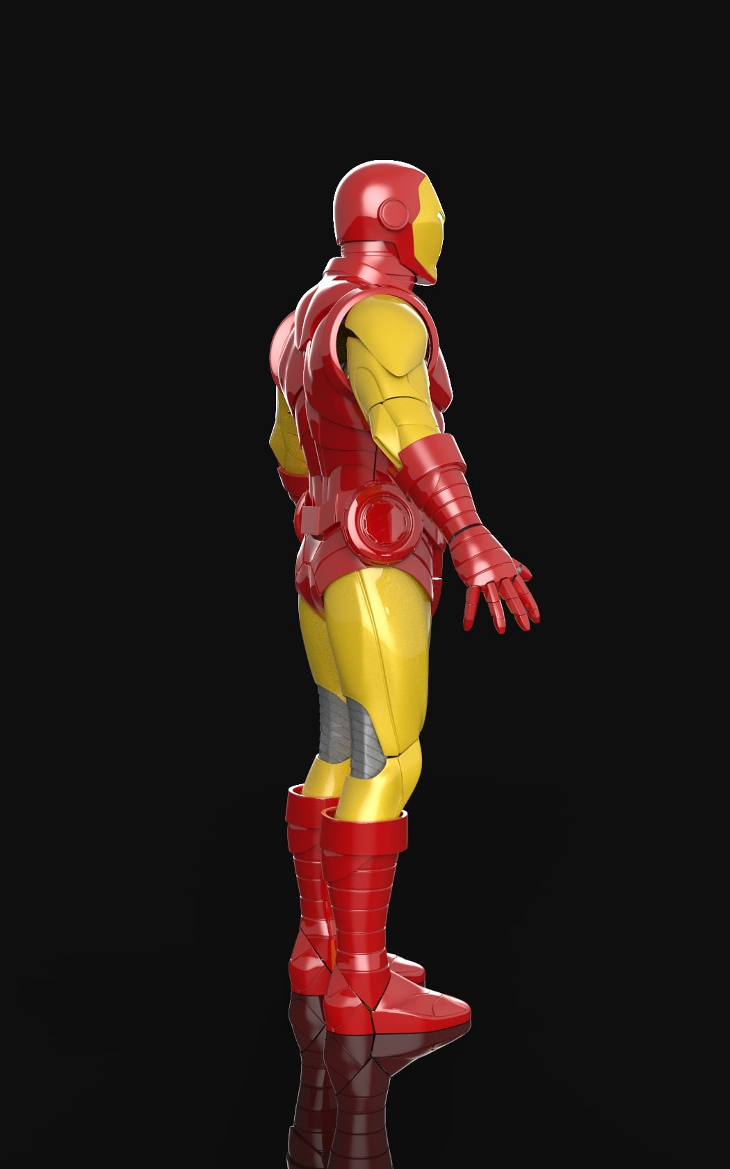 Iron Man Classic Full Armor 3d model