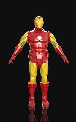 Iron Man Classic Full Armor 3d model