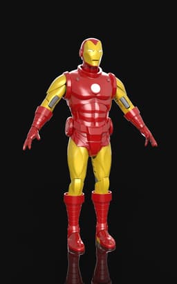 Iron Man Classic Full Armor 3d model