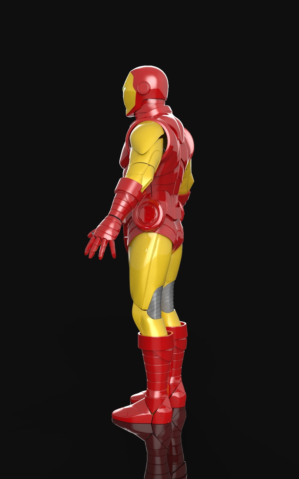 Iron Man Classic Full Armor 3d model