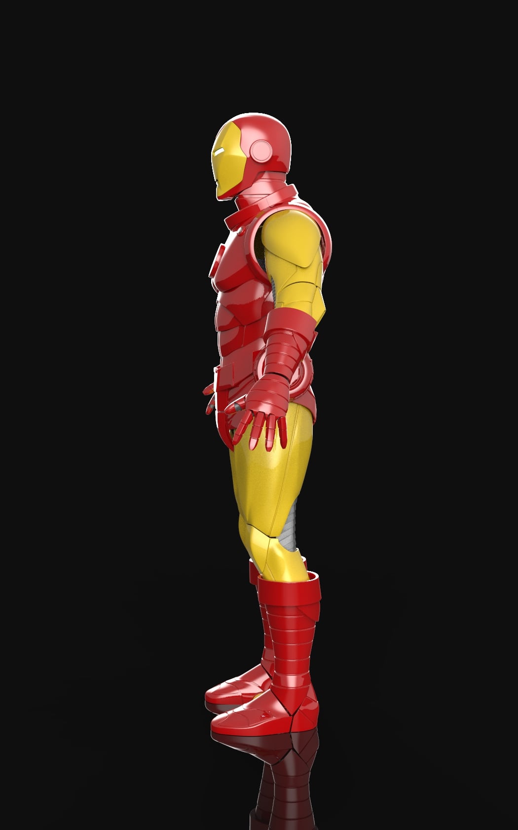 Iron Man Classic Full Armor 3d model