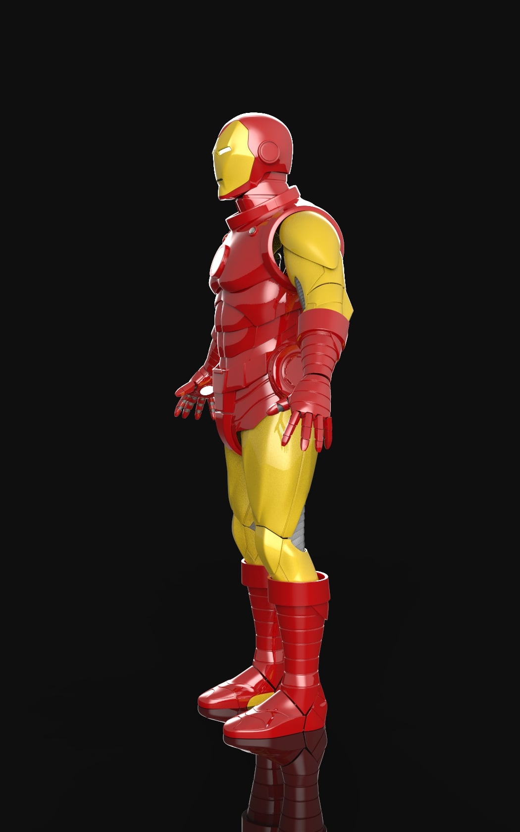 Iron Man Classic Full Armor 3d model