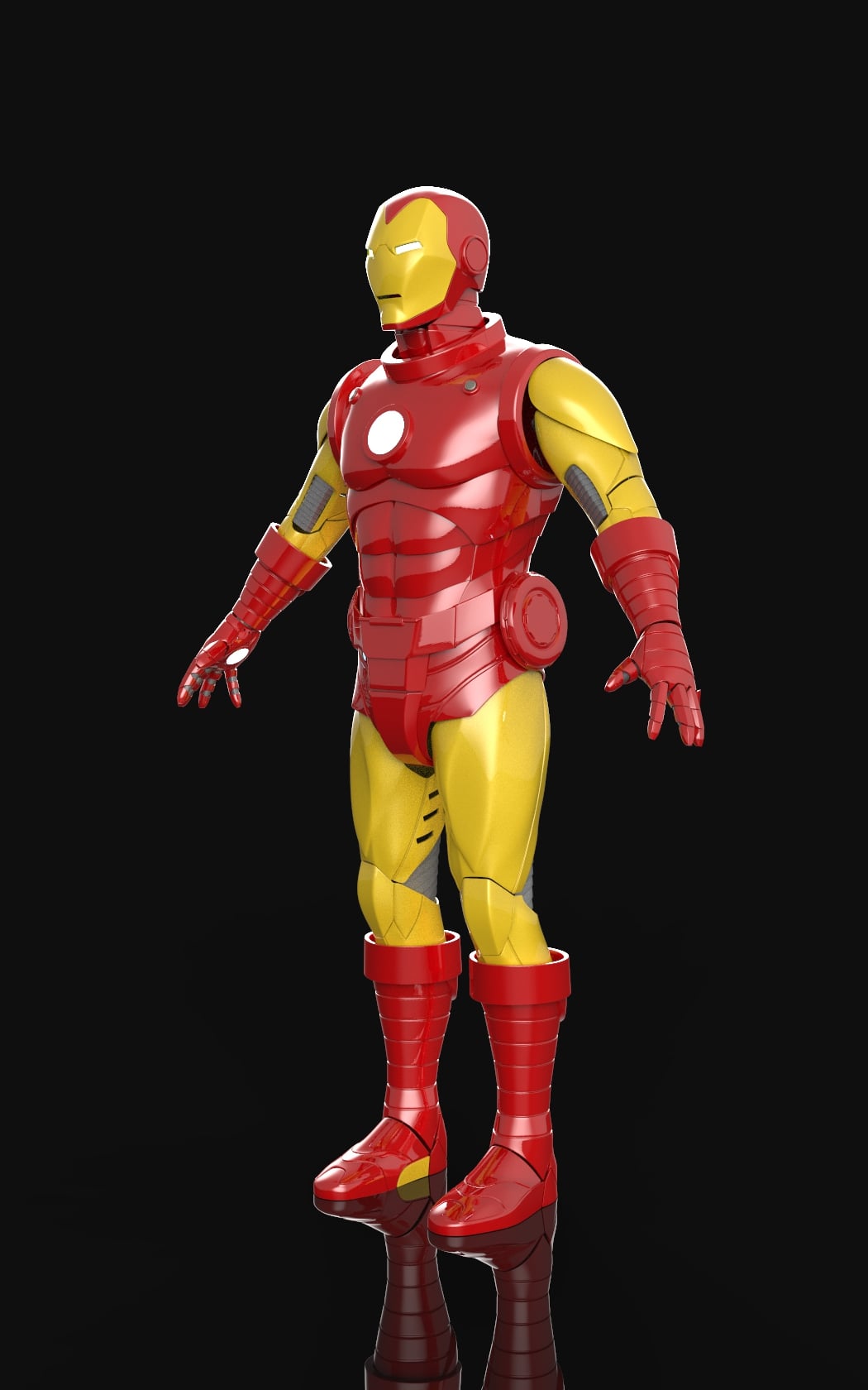 Iron Man Classic Full Armor 3d model