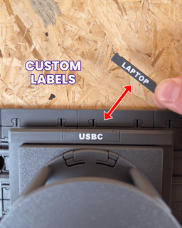 Cable Organiser USBC 2x2 - Cargo Attachment 3d model