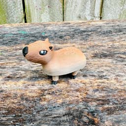 Clicky Capybara 3d model