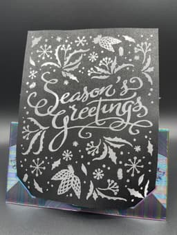 Print Flat Greeting Card or Photo Holder 3d model