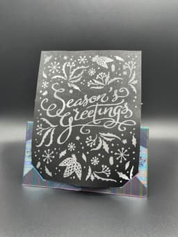 Print Flat Greeting Card or Photo Holder 3d model